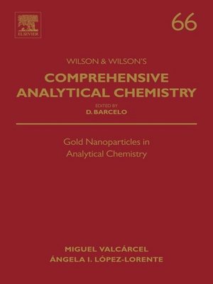cover image of Gold Nanoparticles in Analytical Chemistry